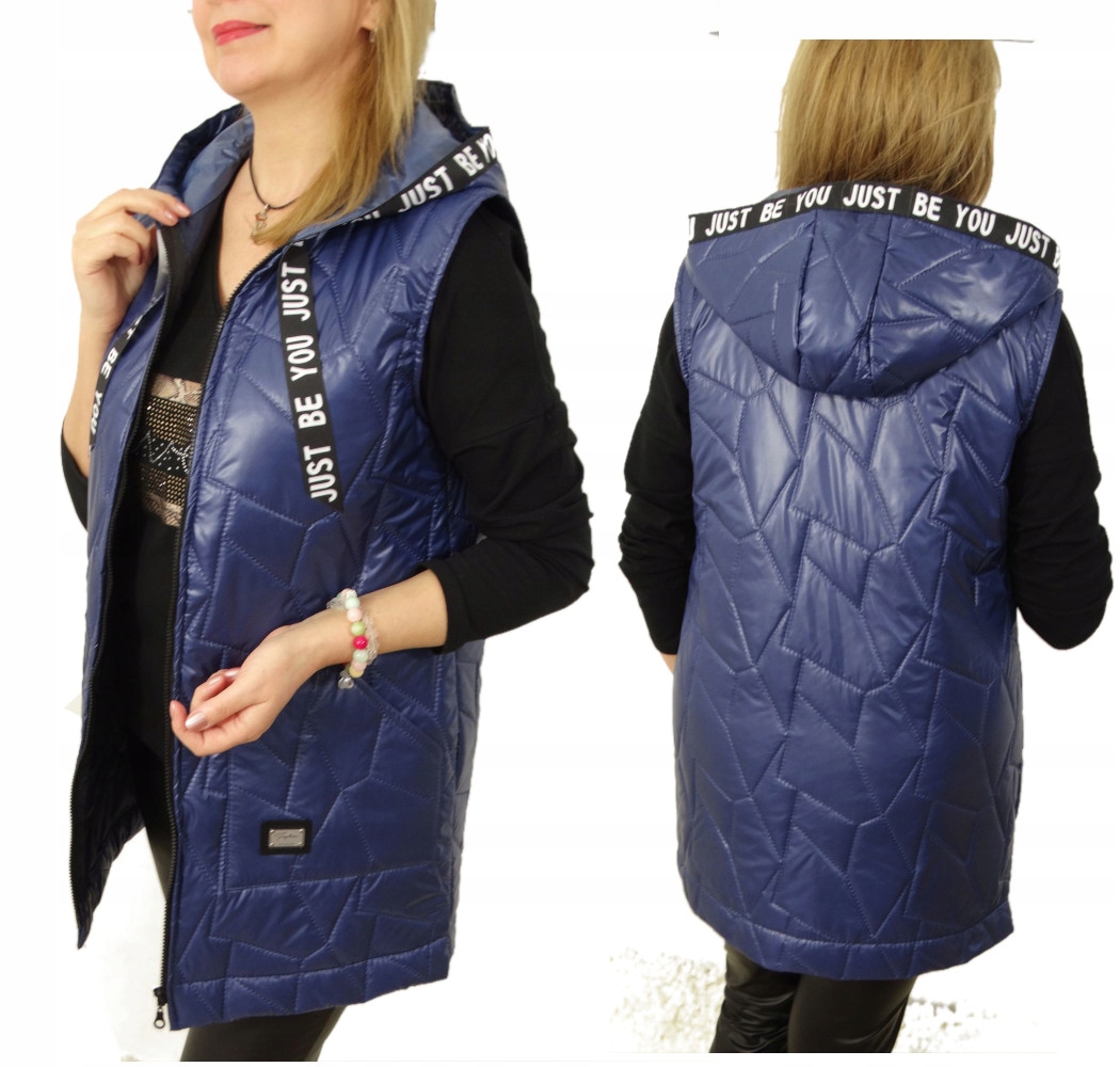 

Kamizelka Pikowana Długa Bezrękawnik Walk 46 3XL