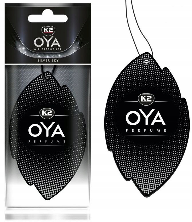 K2 Oya Zapach Samochodowy Zawieszka Silver Sky