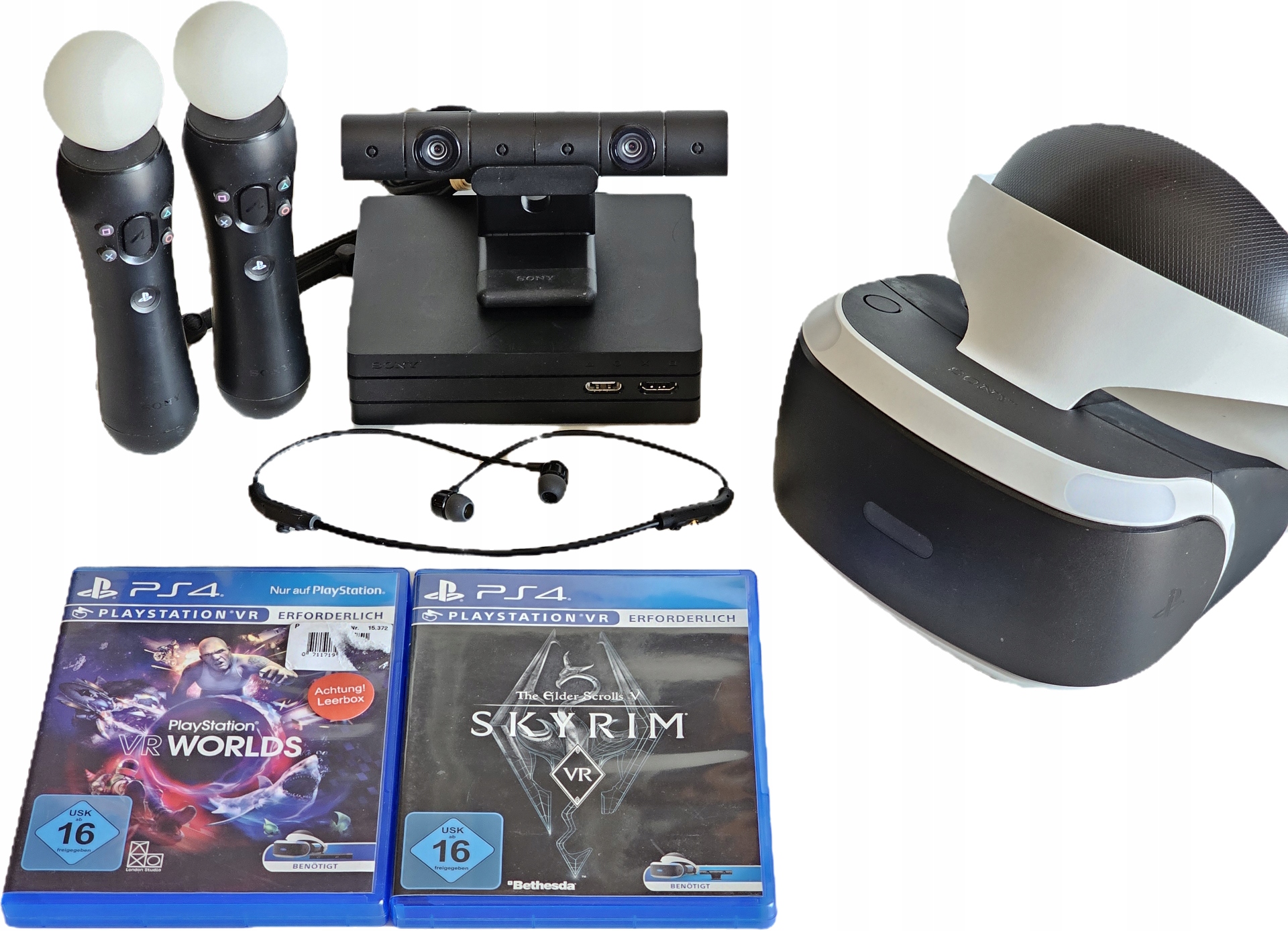 Zestaw Vr w PlayStation VR (gogle, kamry, kontrolery i