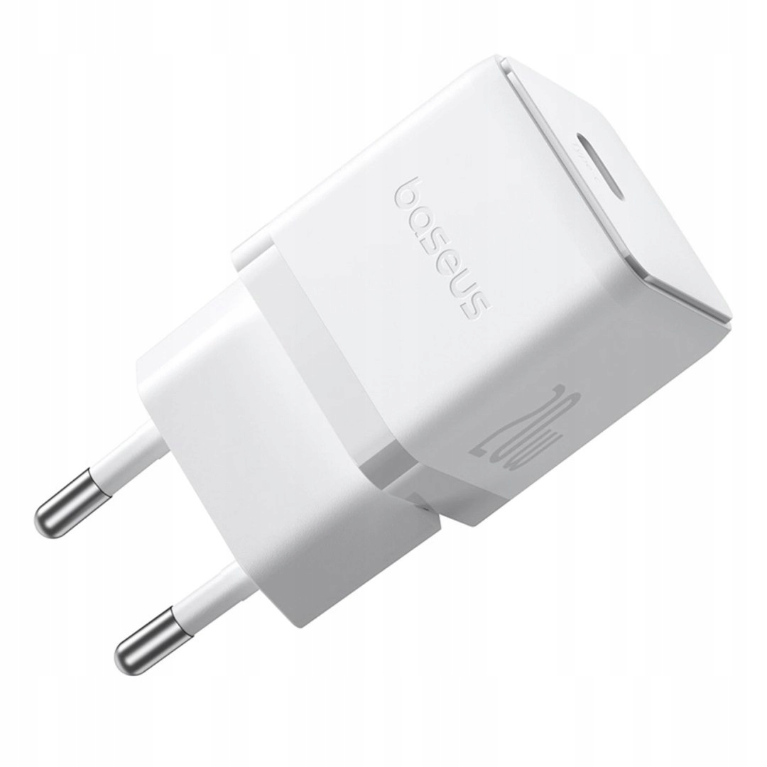 Ładowarka sieciowa Baseus Palm 1C 20W (z kablem Baseus Mini White Usb-c 60W