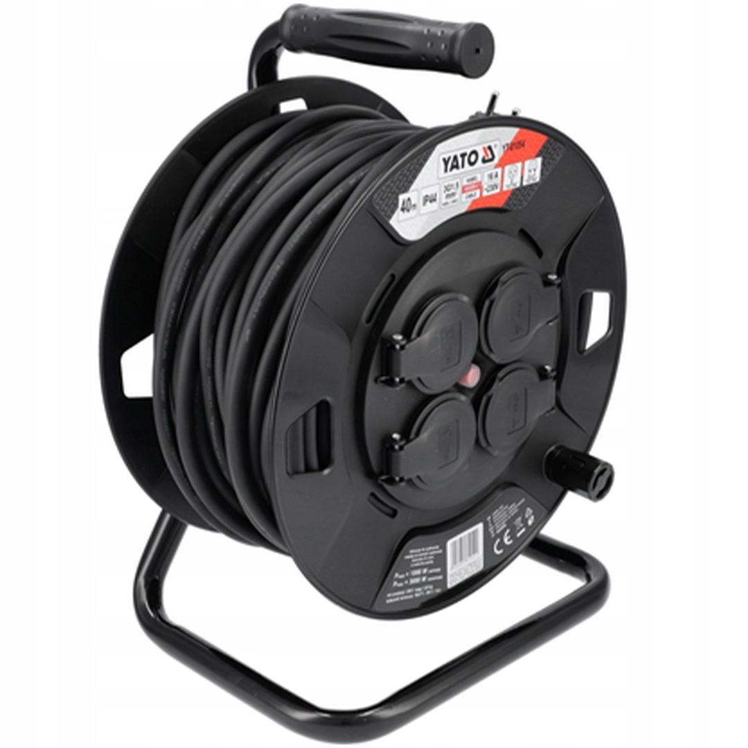 Predlžovací Kábel bubnový Yato YT-81054 40m Grf 16A 50Hz H05RR-F IP44 1000W 3000W