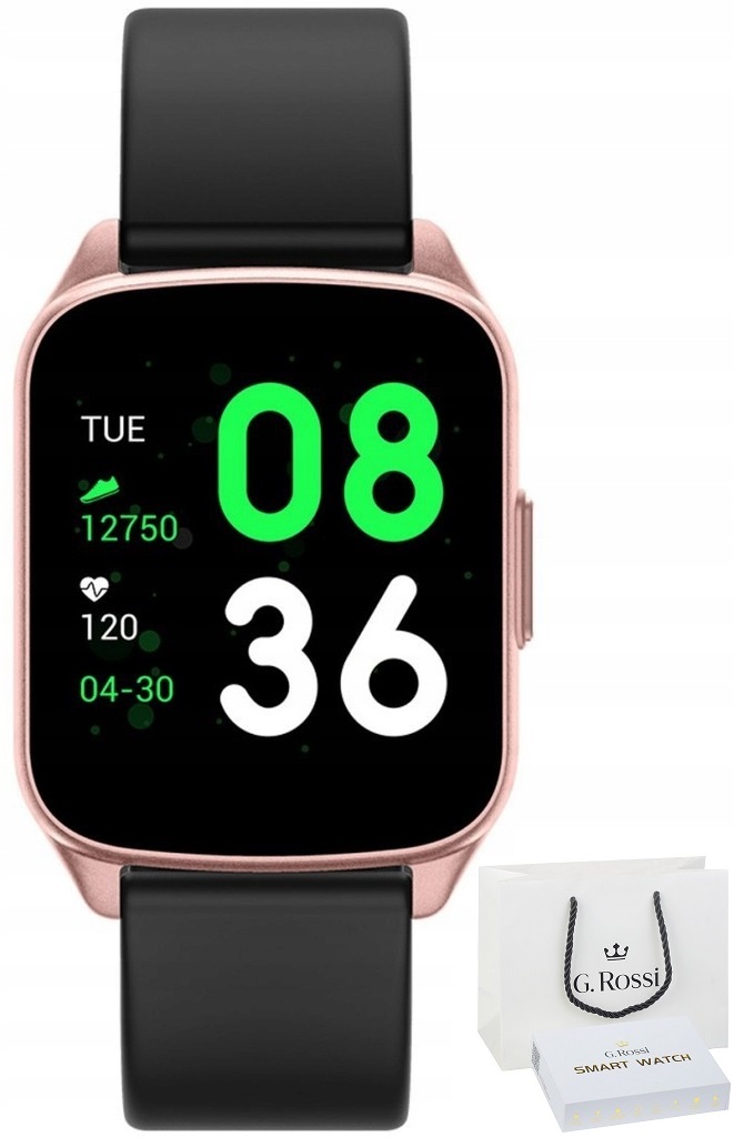 

Zegarek Damski Smartwatch G. Rossi Ciśnienie Sms