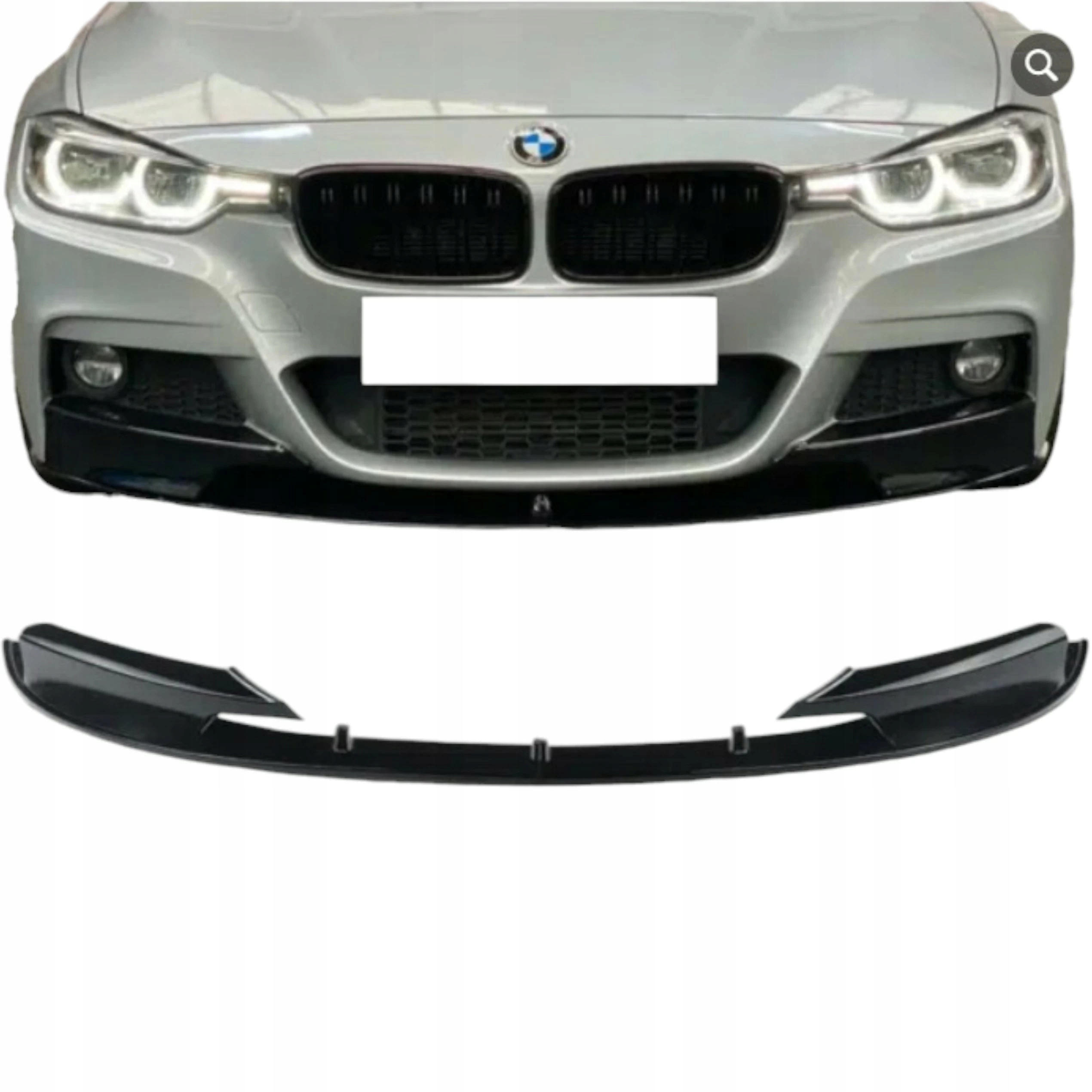 Kryt předního nárazníku Splitter Bmw F30 F31 Spoiler Spojler M Balíček