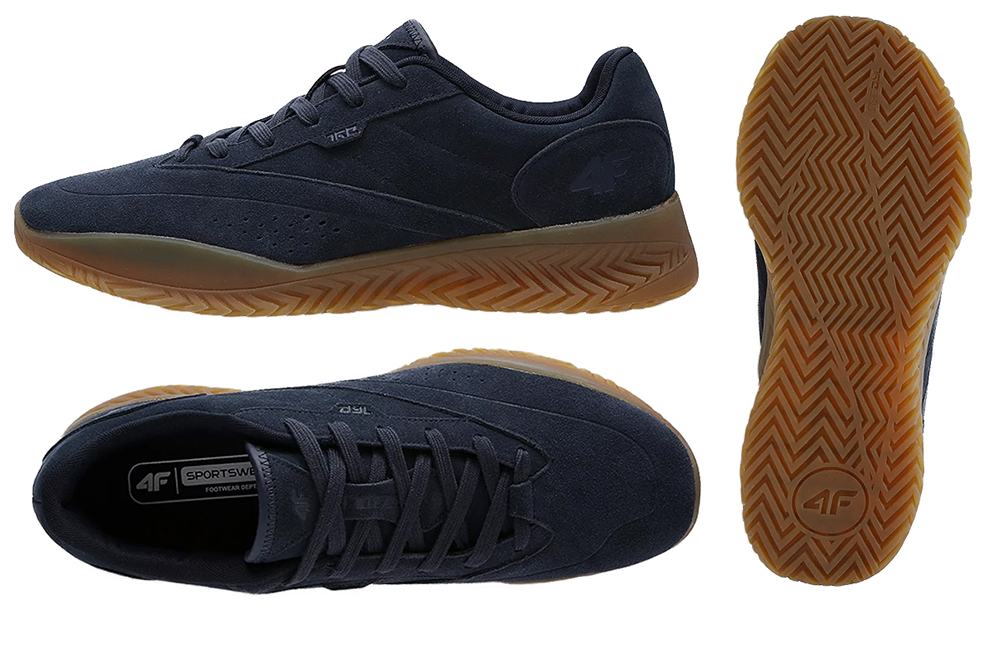 

4F Buty Męskie Miejskie Sneakersy Skórzane OBML204