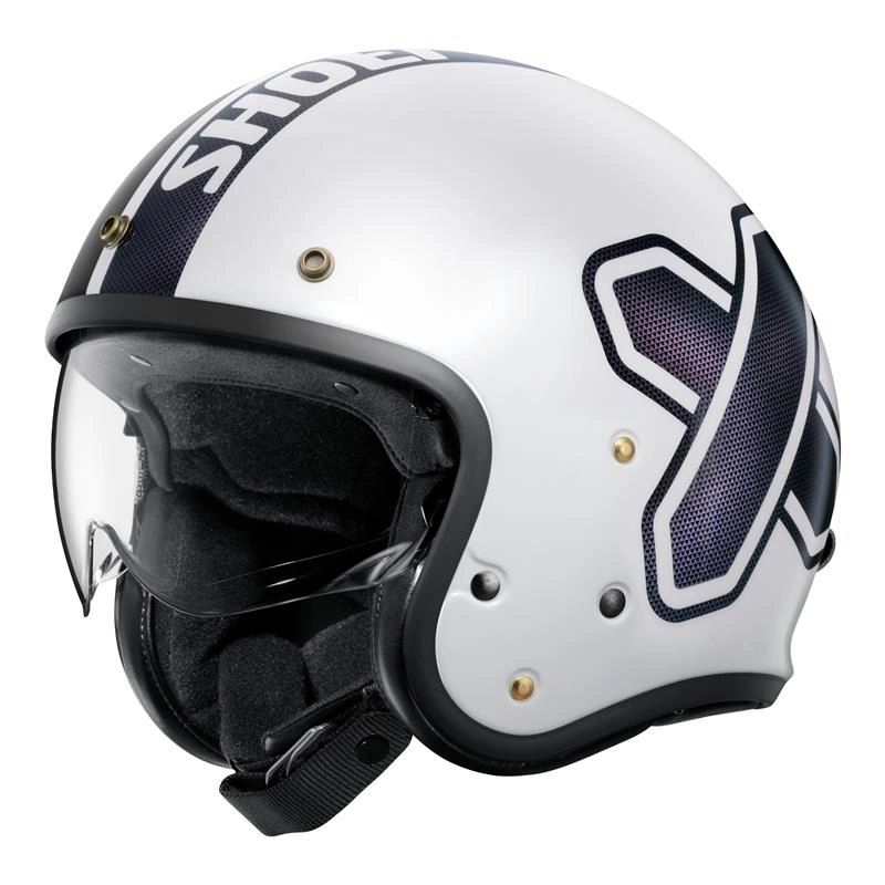 Motocyklová prilba Shoei J.o 2 Cross Logo 2 TC-6 biela modrá Darčeky