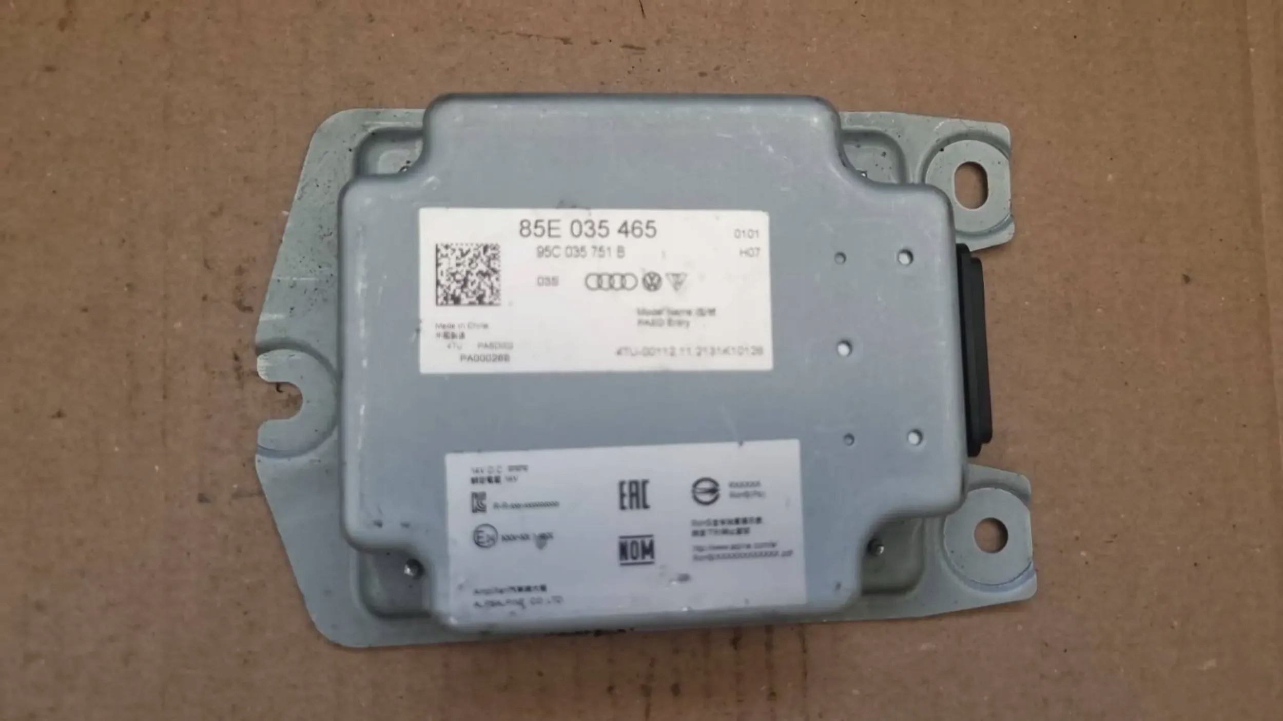 Porsche Volkswagen 95C NOWY moduł sterownik pas entry 95C035751B Numer katalogowy części 95C035751B