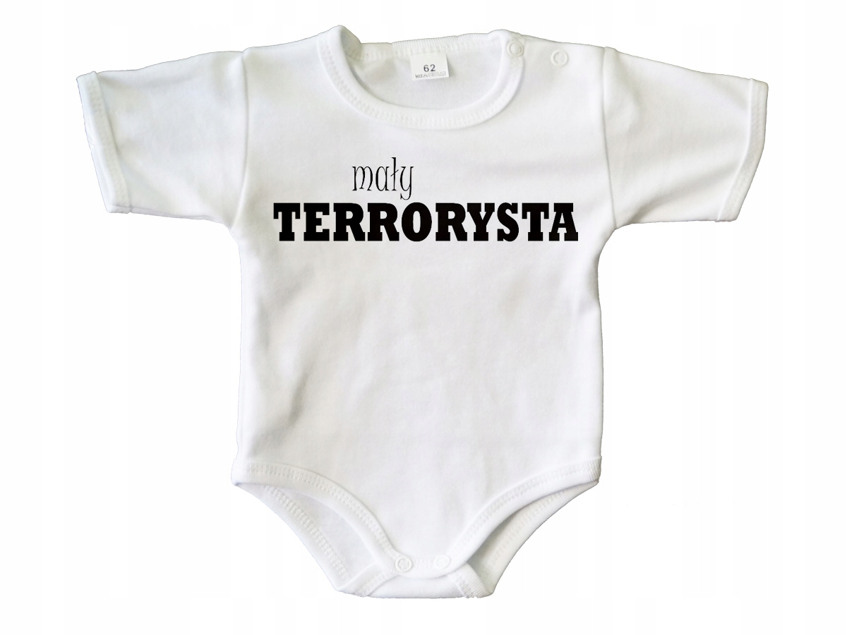 

Mały terrorysta body niemowlęce 80