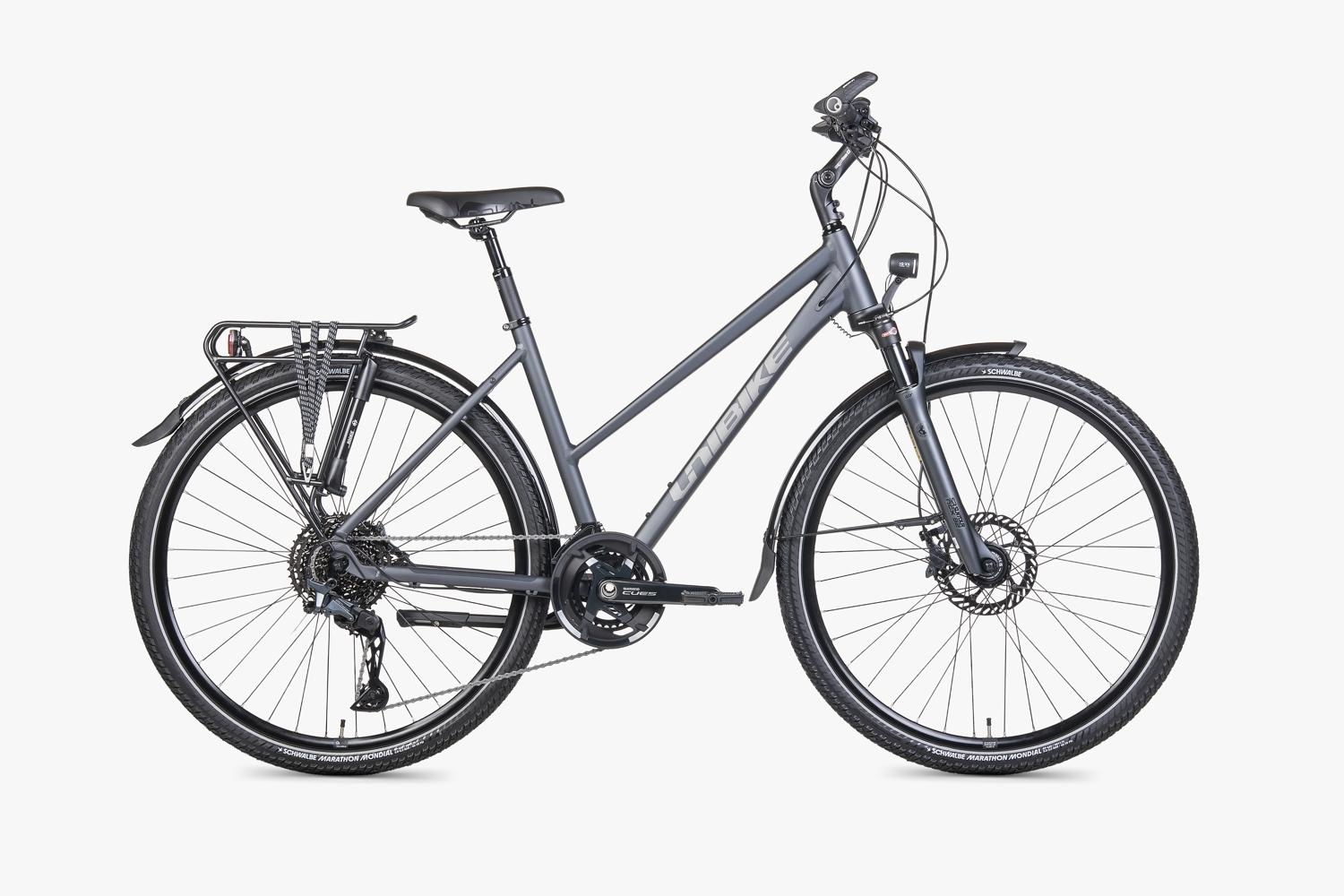 Rower Trekkingowy Unibike Globetrotter D-19/28 szary