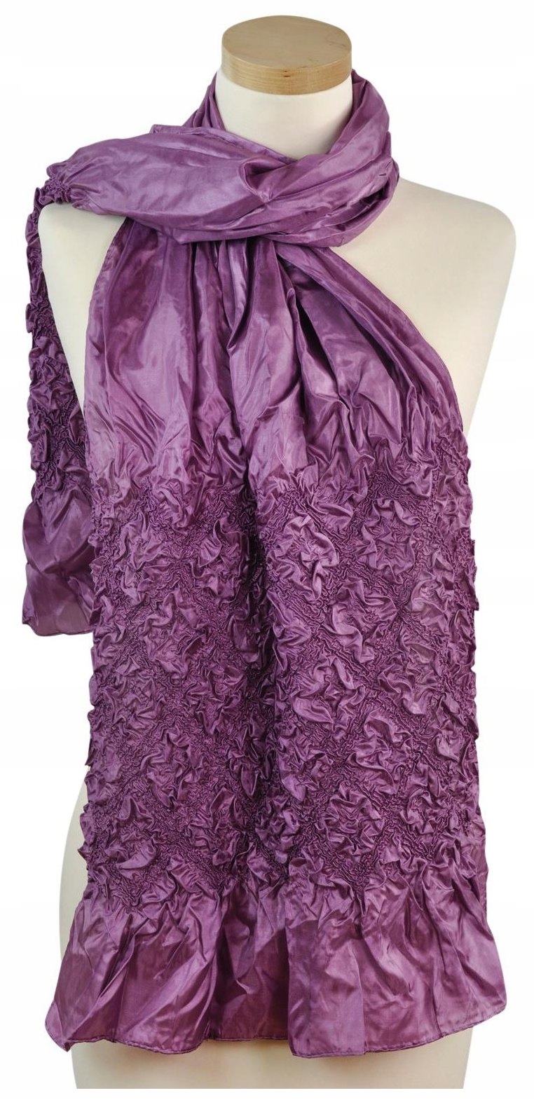 

Szaleo wieczorowy Szal marszczony sz0260-8