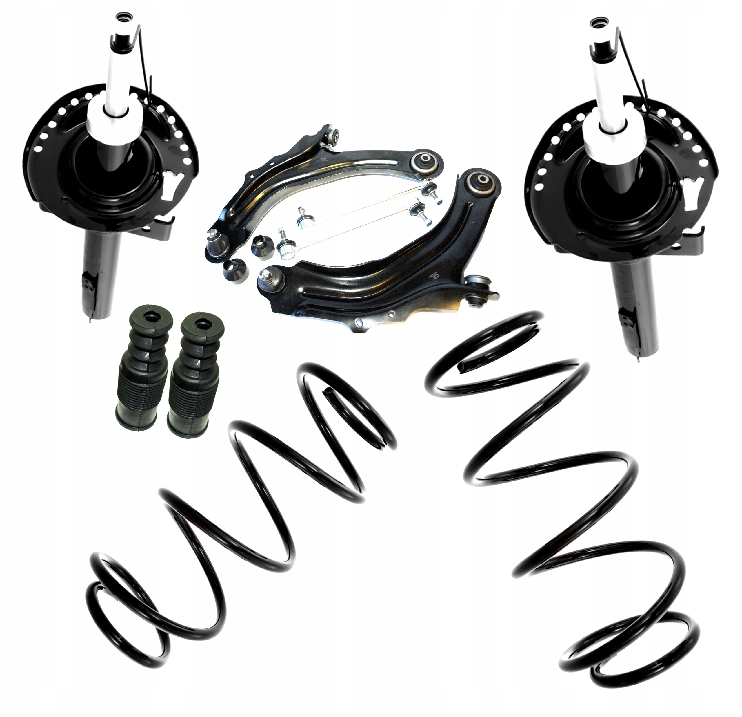 AMORTYZATORY SPREZYNY WAHACZE RENAULT MEGANE 2 02