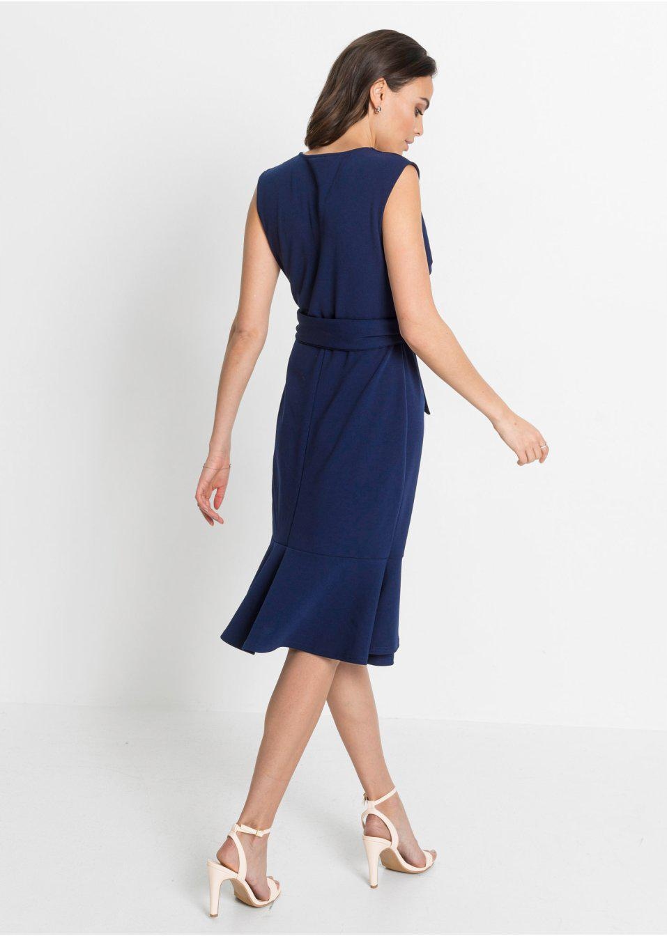 SUKIENKA GRANATOWA KOPERTOWA BONPRIX 44 Marka Bonprix