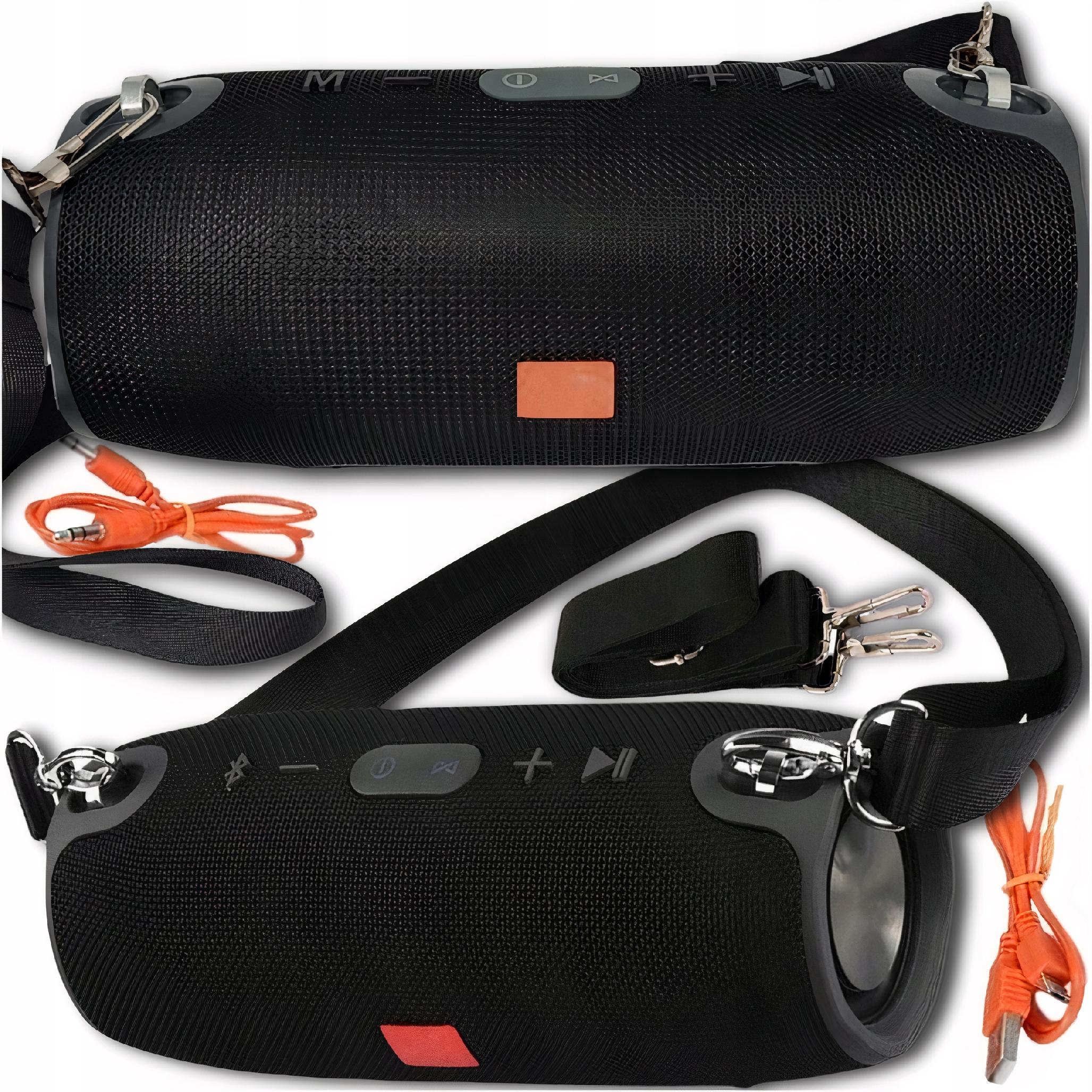 Głośnik przenośny Lewer bezprzewodowy Bluetooth 40W czarny z radiem FM