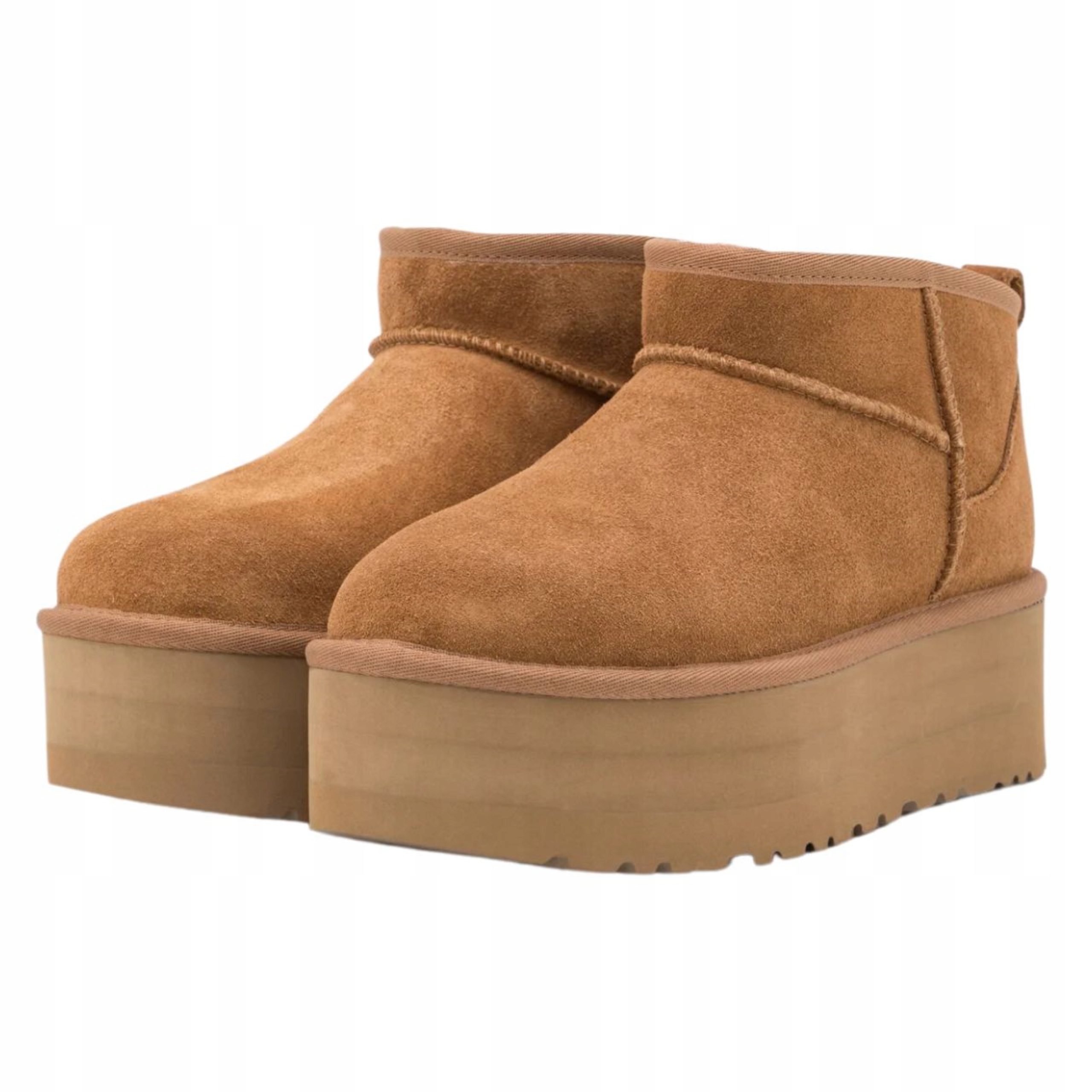 UGG CLASSIC ULTRAMINI PLATFORM 緑 25cm UGG śniegowce zamszowe Classic Ultra Mini Platform kolor