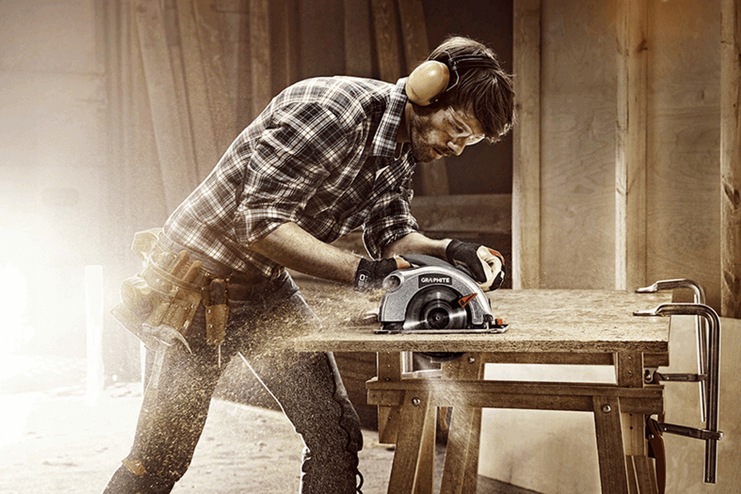 Pilarka tarczowa Graphite 58G486 185mm 1200W Marka Graphite