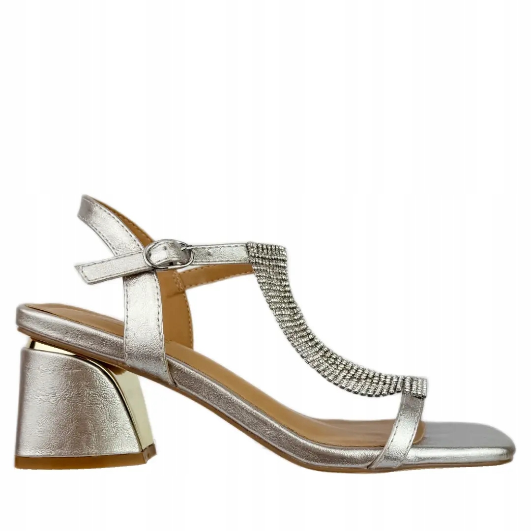 Dámské sandály Artiker 56C1390 stříbrné 39, Stříbro