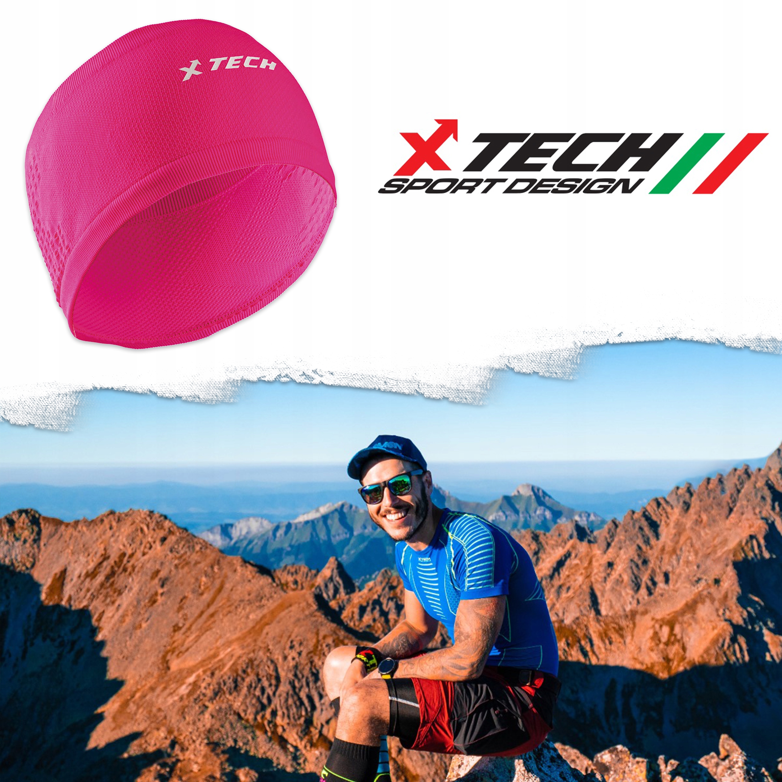 Opaska do biegania jazdy na rowerze XT103 One Size Marka inna