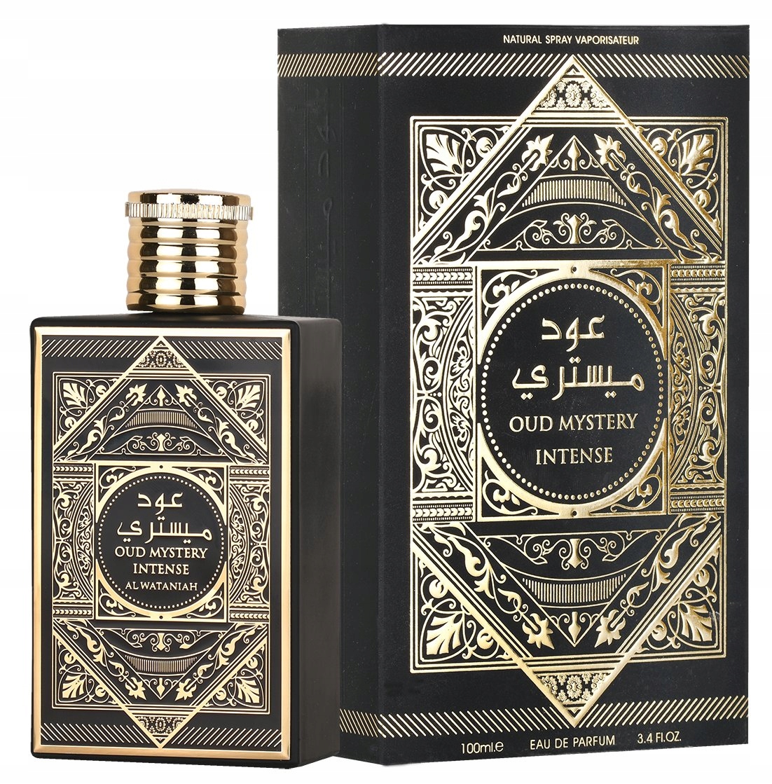 Al Wataniah Oud Mystery Intense 100 ml Edp parfémovaná voda unisex