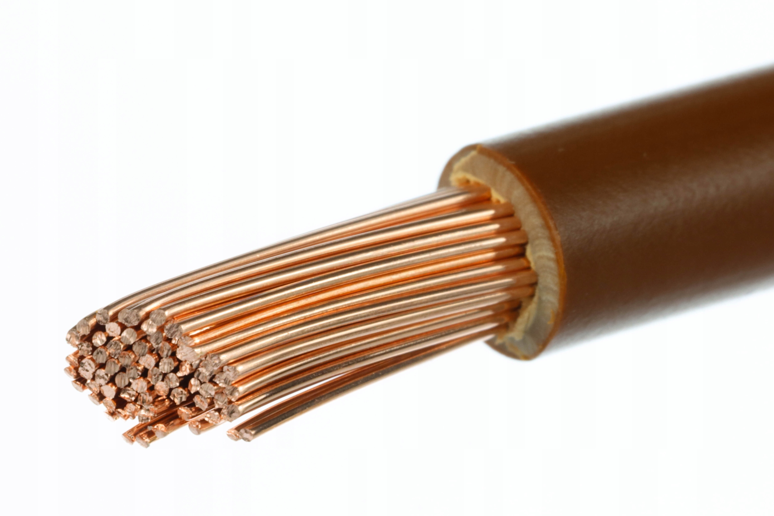 

Kabel giętki LgY H07V-K 1x16 brązowy linka 16mm