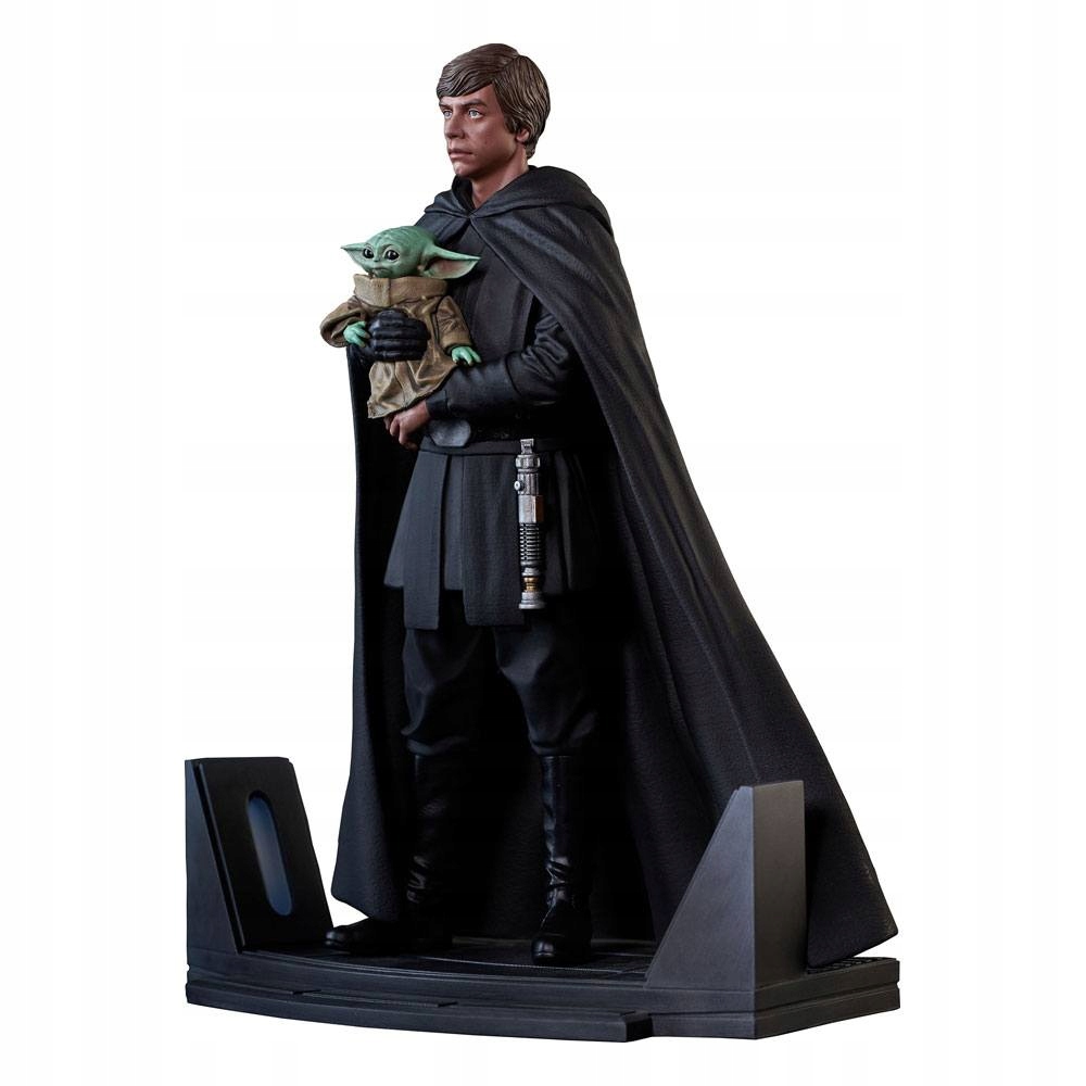 Star Wars Luke Skywalker & Grogu Figurka Gentle Giant 25 cm