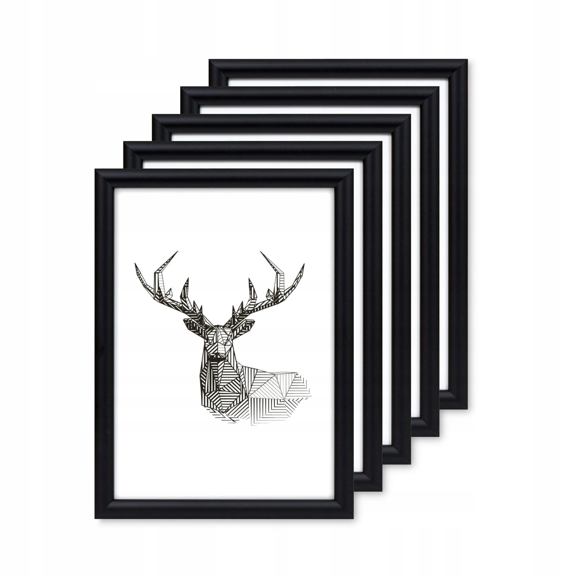 

Zestaw Ramek Ramka Drewniana na Zdjęcia 5szt 13x18