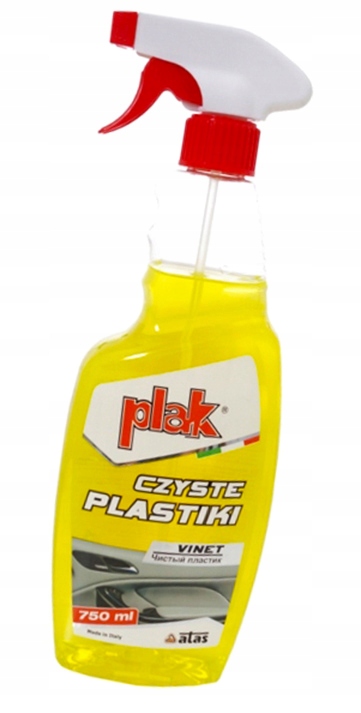 

Plak Vinet, Czyści plastiki, 750 ml