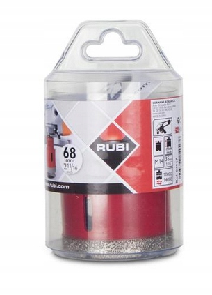 Wiertło diamentowe RUBI DRYGRES 68mm 6961 Marka Rubi
