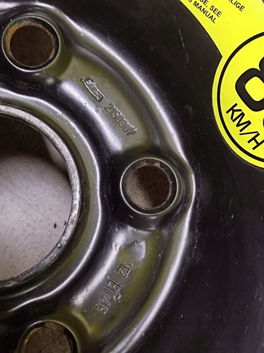 disk stalowa Volkswagen OE 5.0" x 15" 5x112