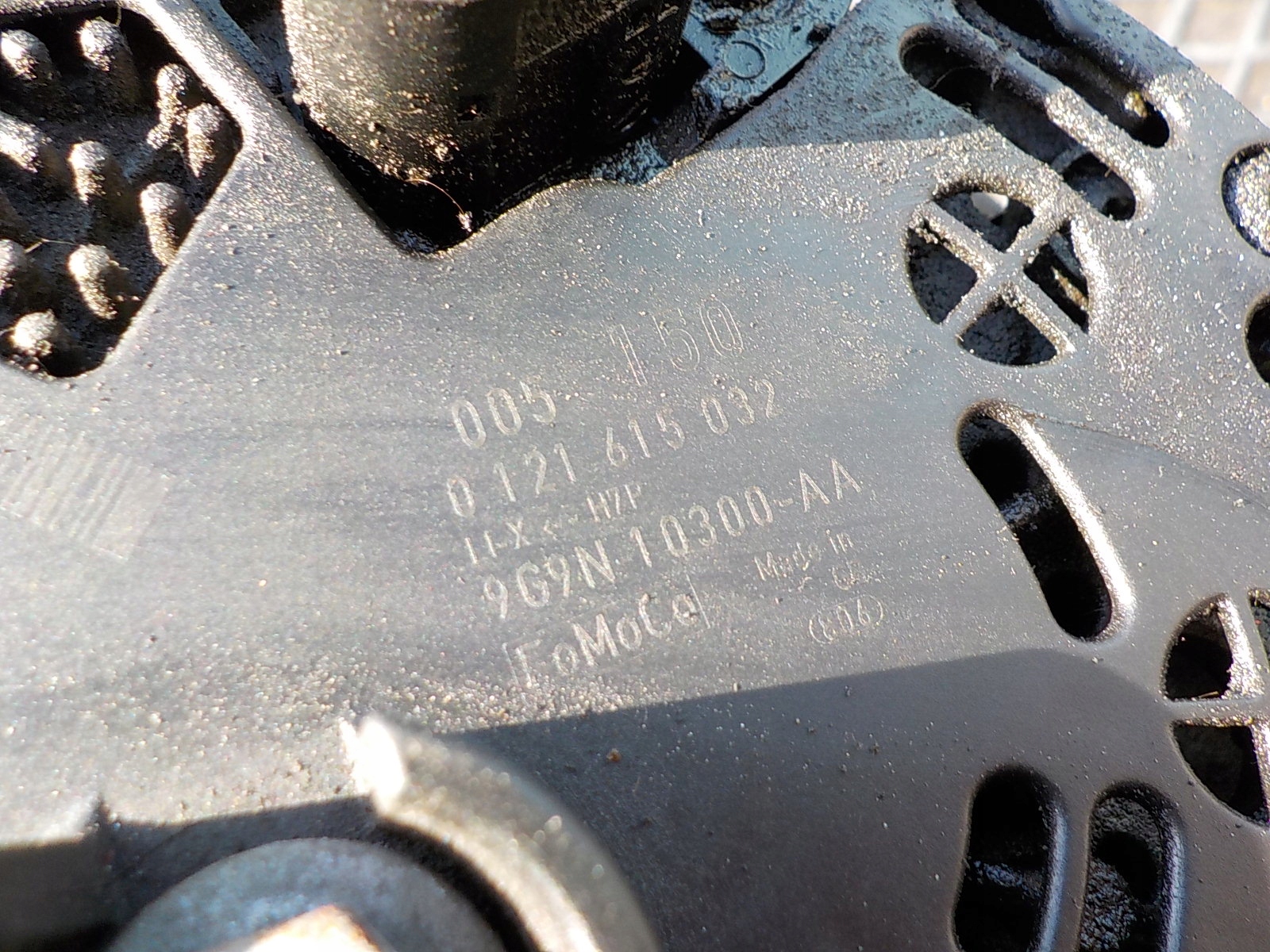 FORD S-MAX VOLVO 2.0 ECOBOOST ALTERNATOR 9G9N-10300-AA