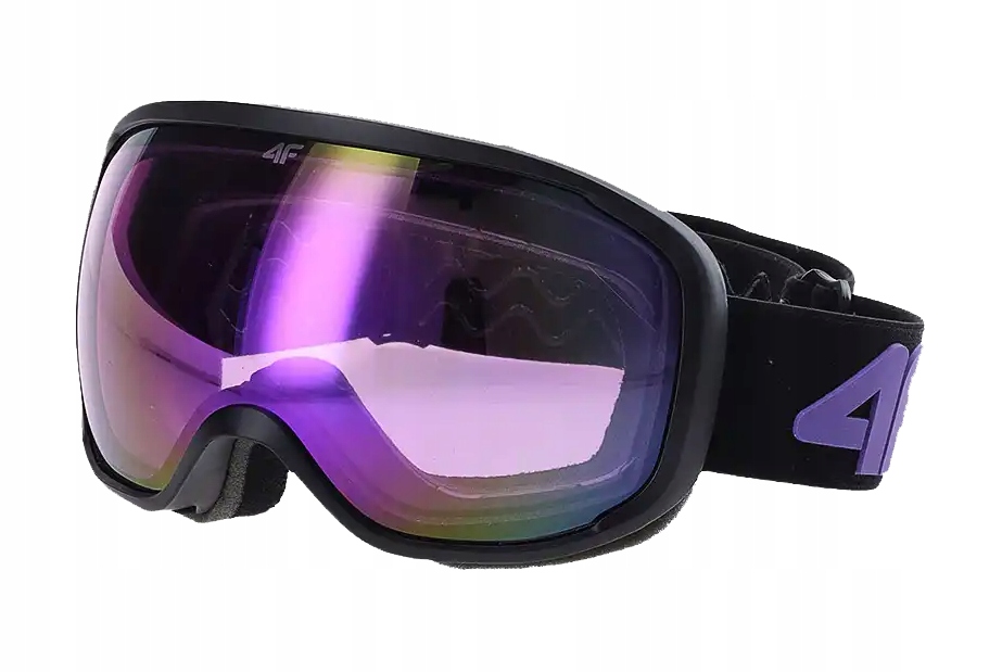 Dětské snowboardové lyžařské brýle 4F U042, Uv filtr pouzdro