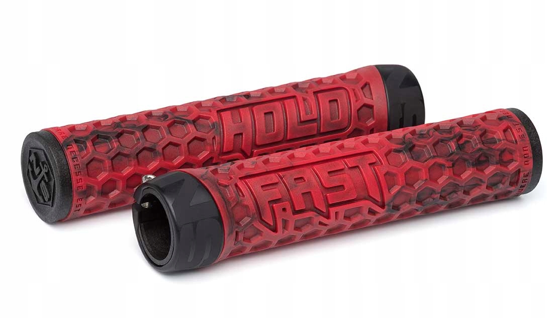 Chwyty Gripy Ns Bikes Hold Fast black-red