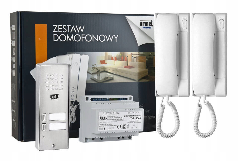 Domofon dvojrodinný set 5025/322 Miwi Urmet
