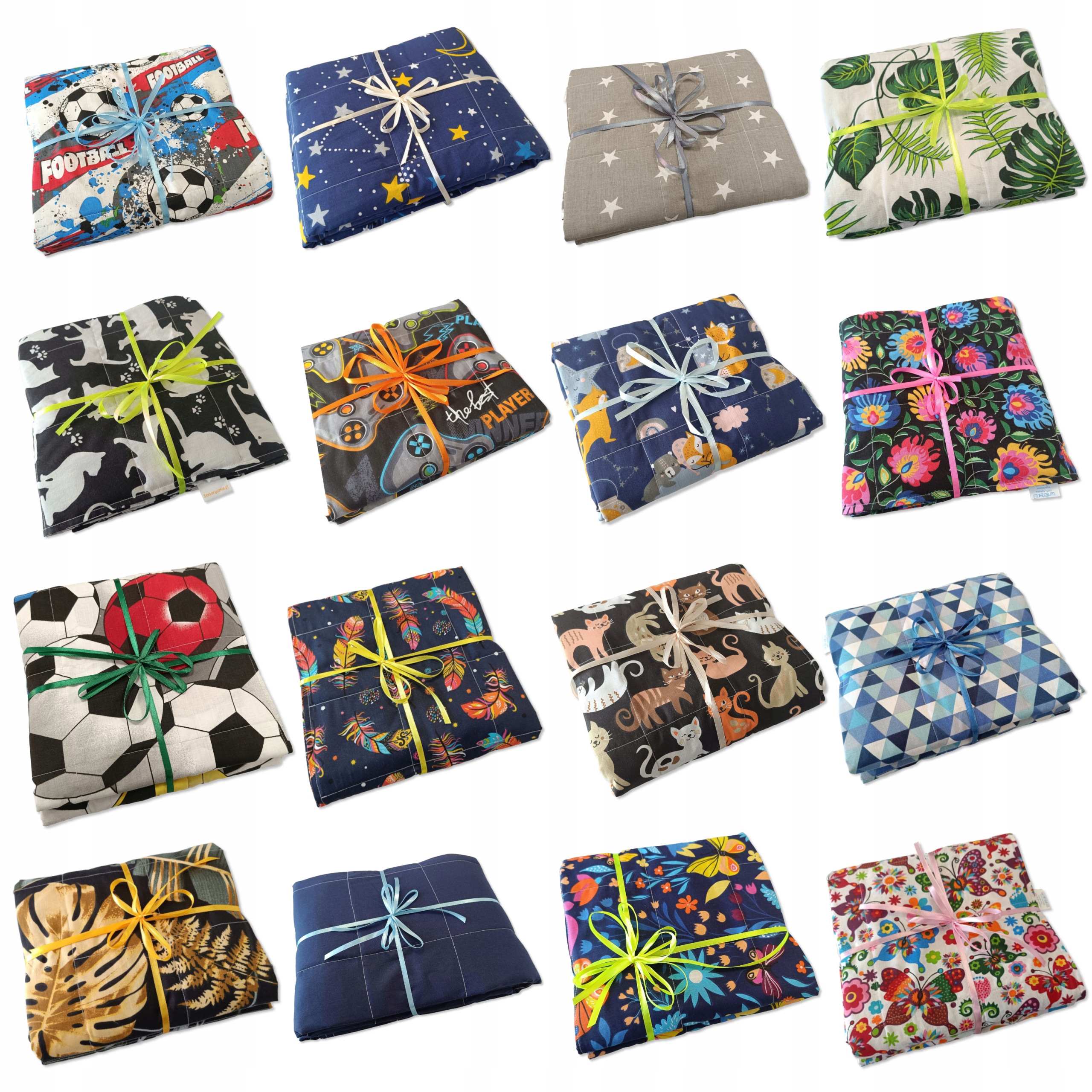 Kołdra obciążeniowa 150x200 10kg koc sensoryczny dla dorosłych