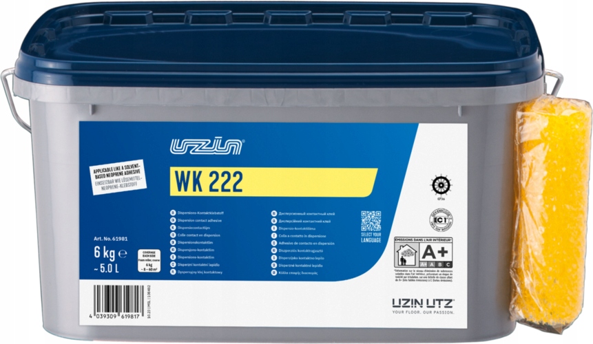 Uzin Wk 222 bezrozpúšťadlové kontaktné lepidlo