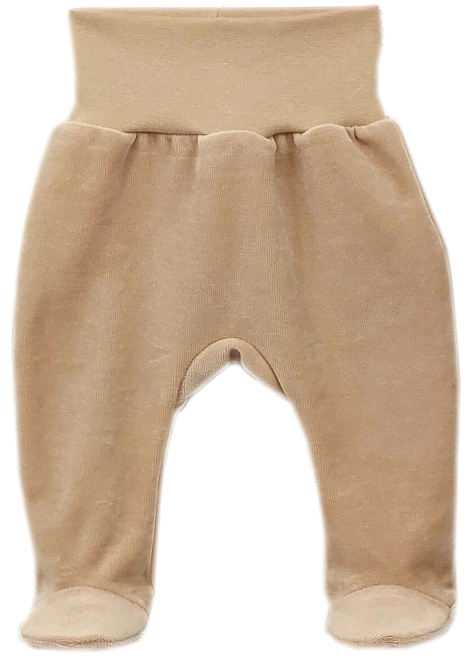 

Ciepłe Półśpiochy Niemowlęce Welurowe 74 Beige