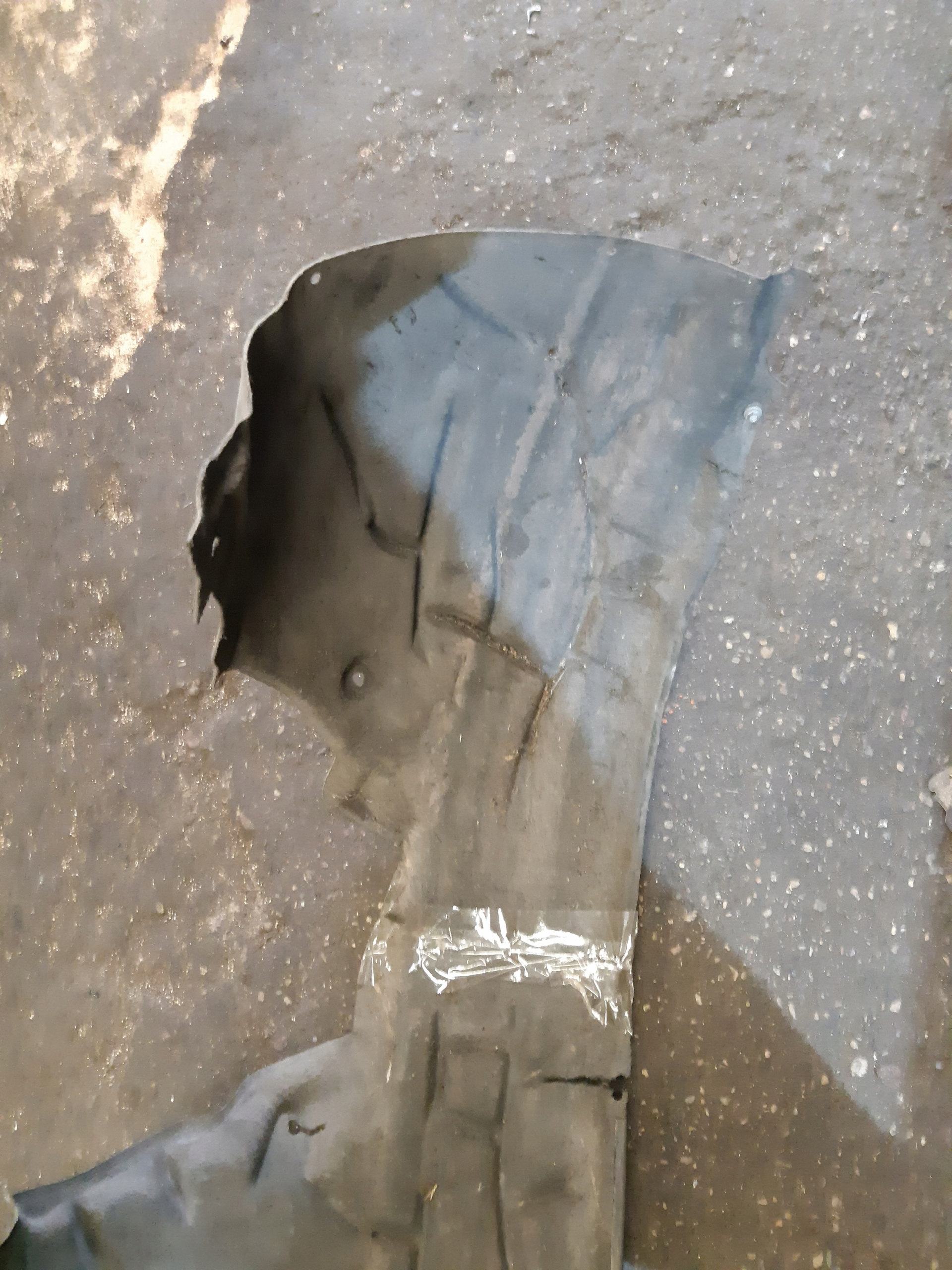 AUDI A4 B9 mudguard side wheels left front left front