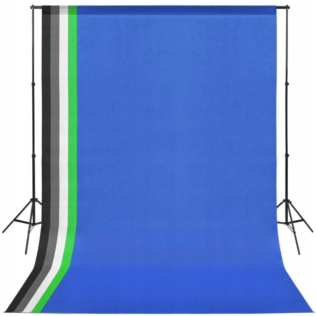 Zestaw do Studia Fotograficznego: Rama 155-300 cm, 5 Teł 1,6x3 m, Torba