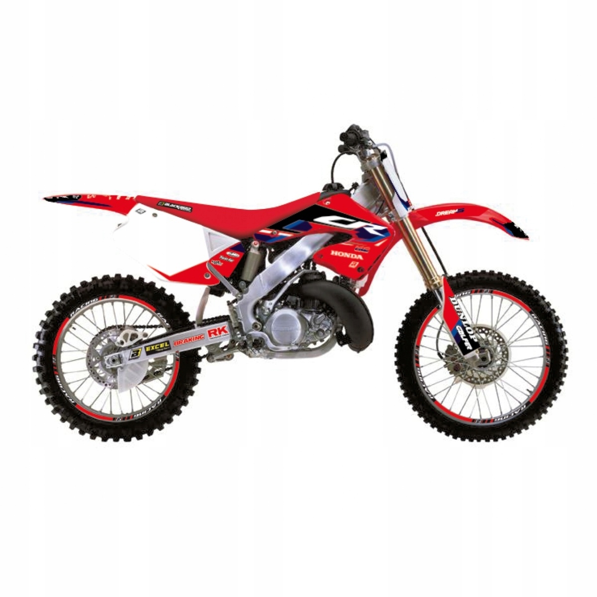 Blackbird Sada Nálepiek (oklein) Honda Cr 125R '00-'01, Cr 250R '00-'01