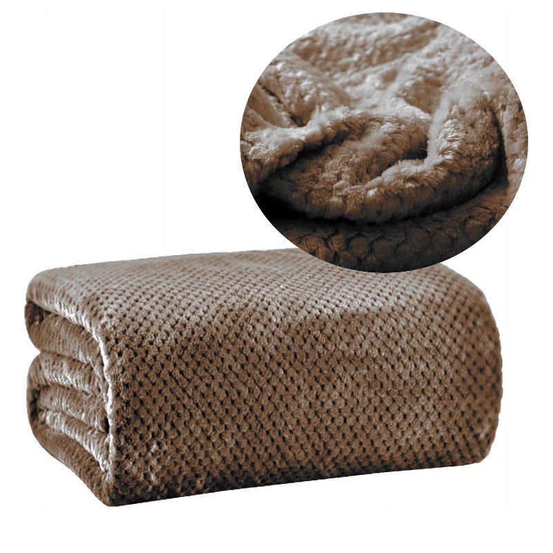 

Koc Z Mikrofibry 160X200 Miękki Pled Narzuta %