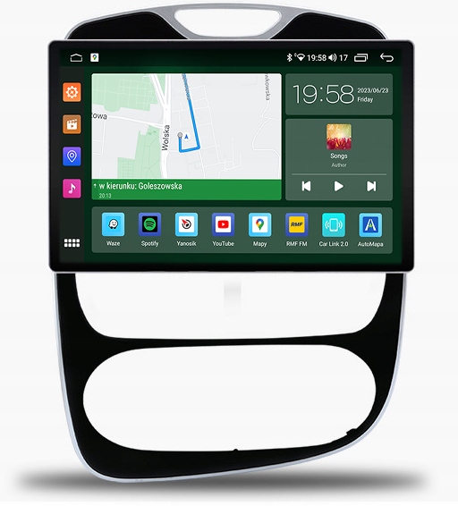 Renault Clio 2012-2019 Navigace Android Qled