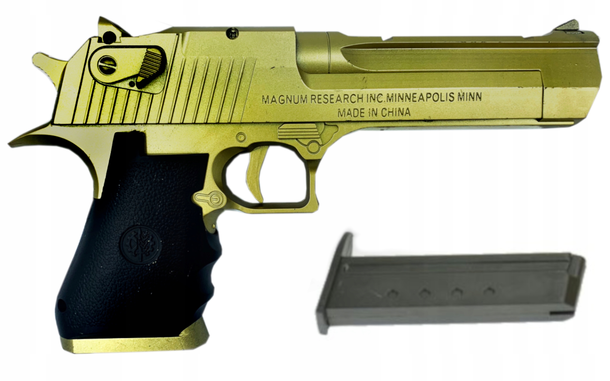 DESERT EAGLE REPLIKA PISTOLET METALOWY NA KULKI Materiał metal plastik