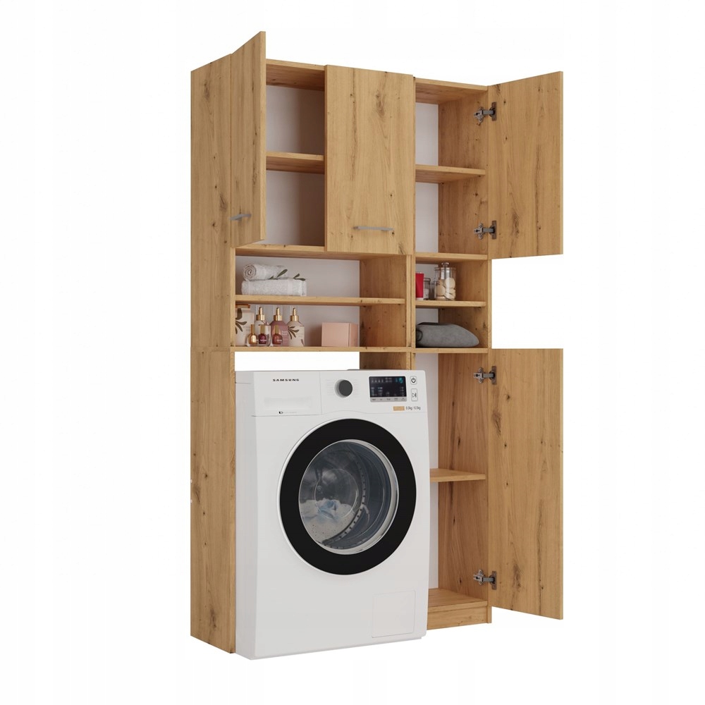 Szafka łazienkowa MARPOL zestaw dąb artisan TOP Marka TopEshop