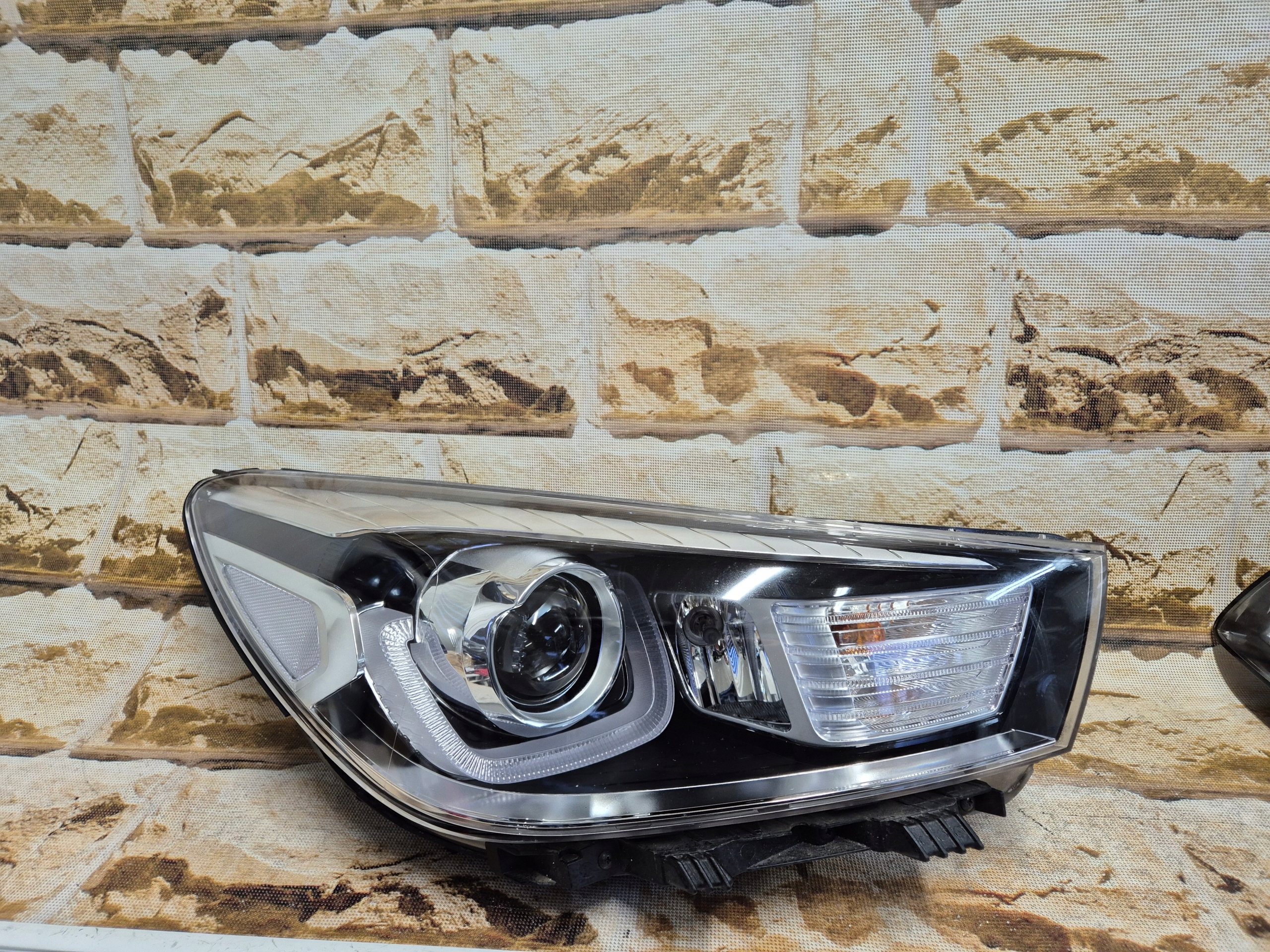 kia rio 4 IV soczewka z ledem europa prawa lampa kompletna