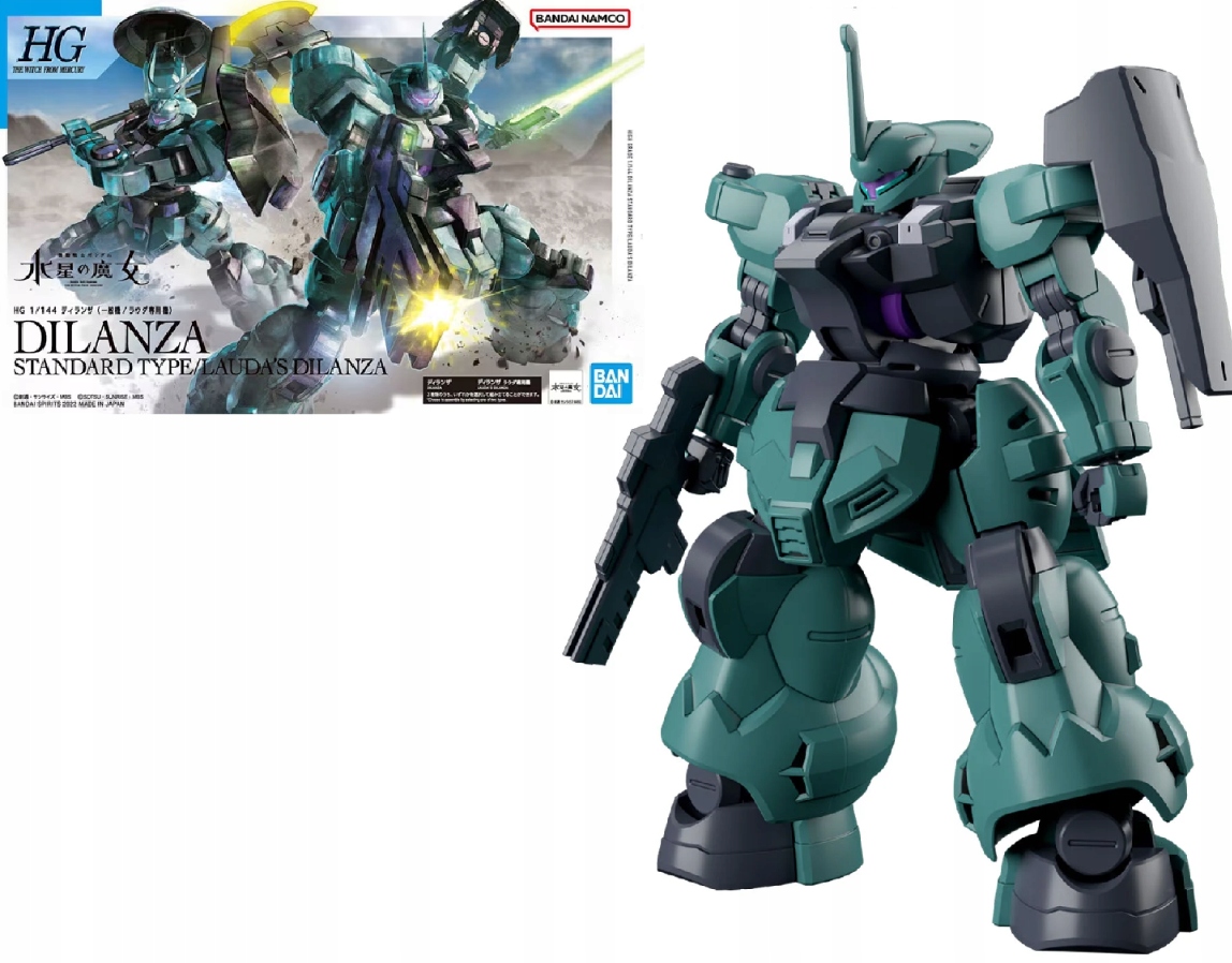 Gundam -hg 1/144 Dilanza Standard Type/Charac. A's Dilanza Model Kit