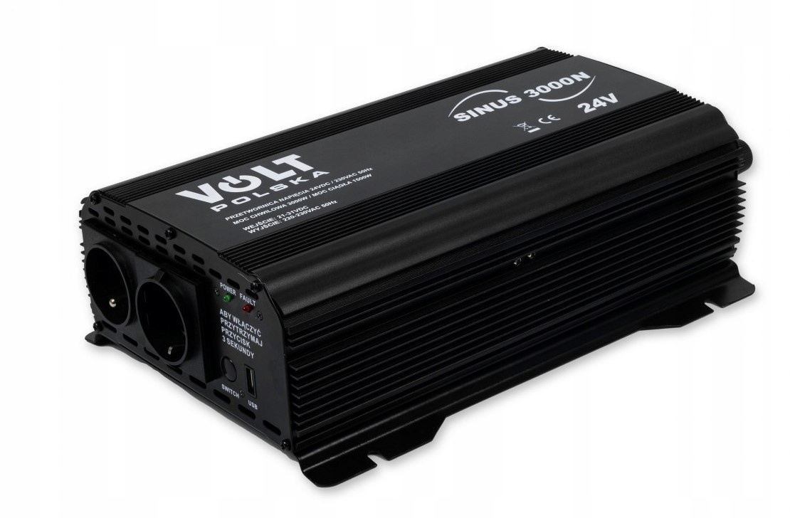 

Przetwornica Sinus 3000 N 24/230V (1500/3000W)