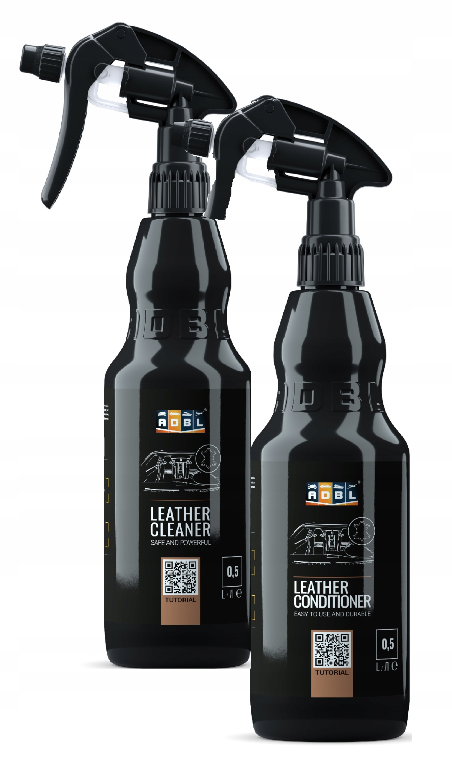 ADBL LEATHER Cleaner Conditioner ZESTAW DO SKÓRY