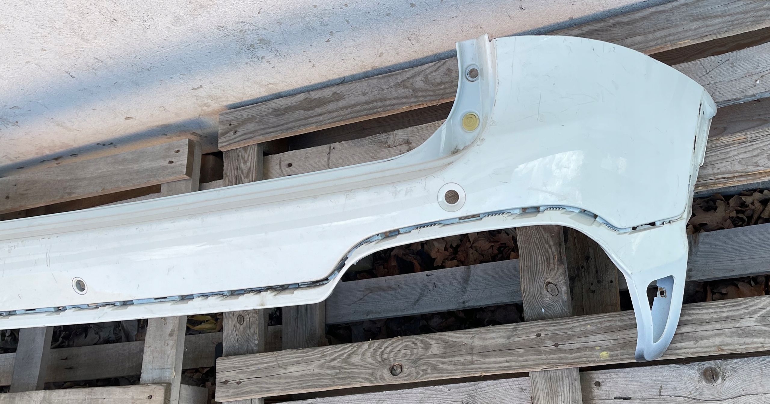 FIAT PANDA III CROSS bumper rear part rear part upper below PDC