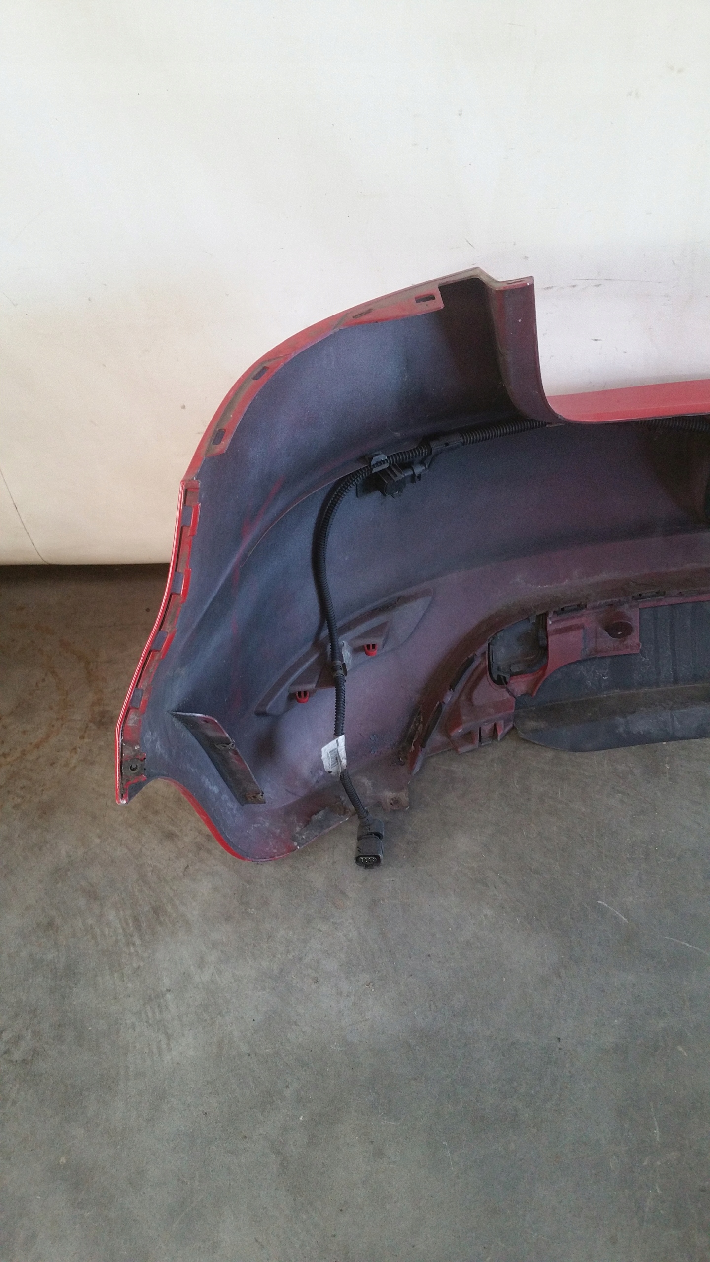 bumper rear part LY3D VW Golf VII