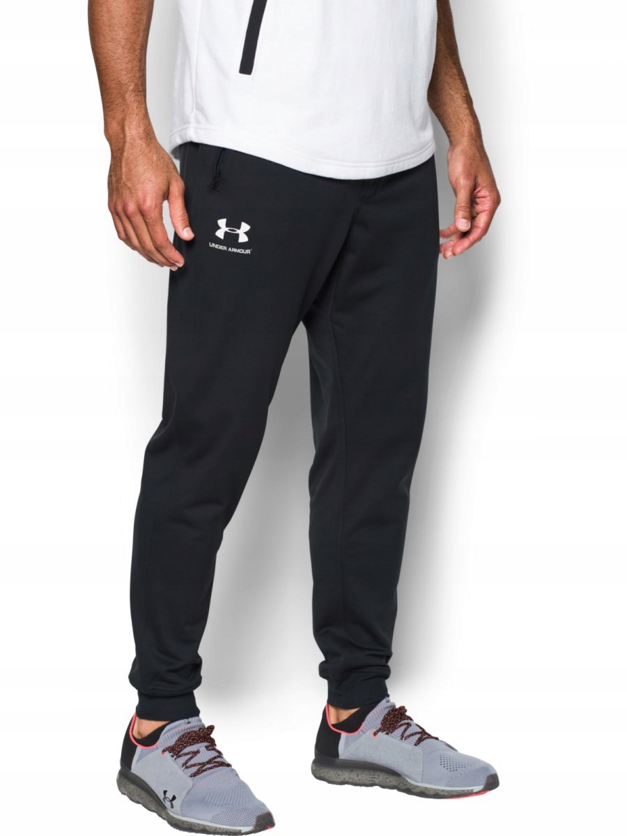 Męskie spodnie treningowe Under Armour Sportstyle Tricot Jogger Czarny L