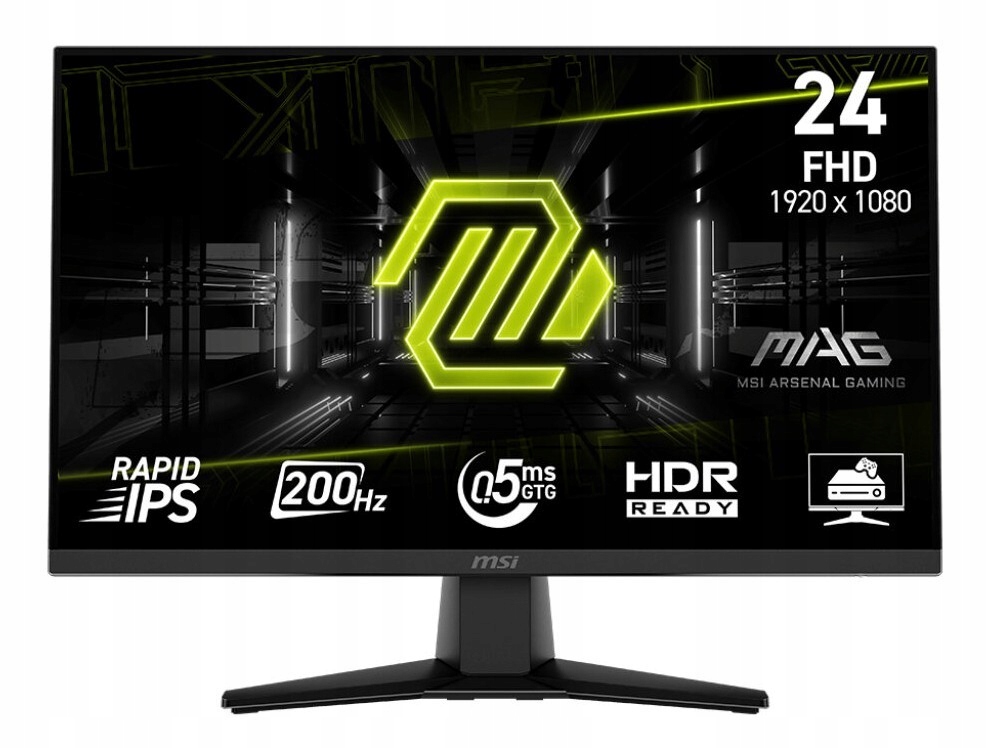 Msi Monitor Mag 242F 23.8 palca/LED/FHD/Flat/200 Hz/Čierny