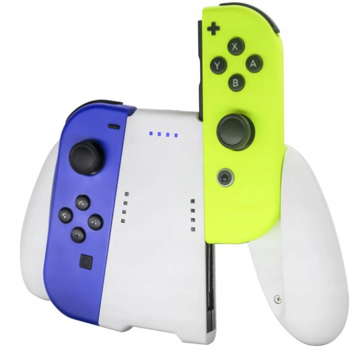 HandGrip držák s nabíjením a baterií 1500 mAh Joy-Con Switch Ns Oled Bílý